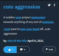 Cuteness aggression