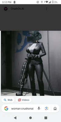 Large camerawoman 