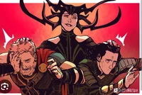 Hela Thor and Loki 