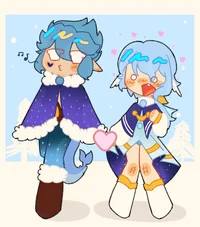 Space Nep and Ura AU