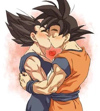 goku kiss vegeta