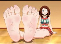 Ochaco Uraraka Feet