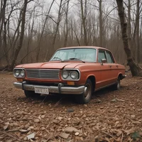 Abandoned car