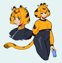 Female Garfield