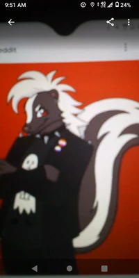 Bully skunk furry 