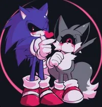 Sonic exe and Tails