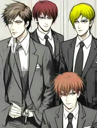 4 male bodyguards