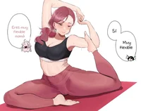 Yoga with aunt