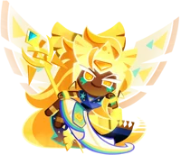 Golden cheese cookie