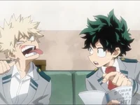 Izuku and Katsuki