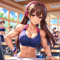 Muscle Girls School