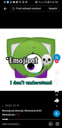 Mean emoji cat group