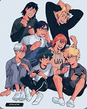 MHA Boys Sleepover