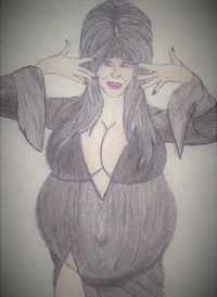 Hyper preggo Elvira