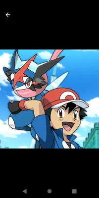Ash n greninja 
