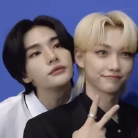 Hyunjin and Felix 