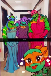 Mikey Leo and Donnie