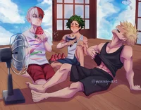 MHA Boys get periods