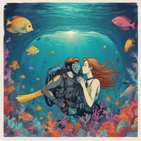 Scuba diver x siren