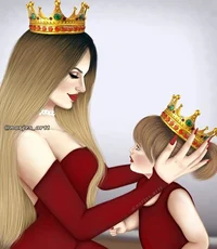 Baby and mom