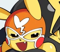 Anthro Pikachu Libre