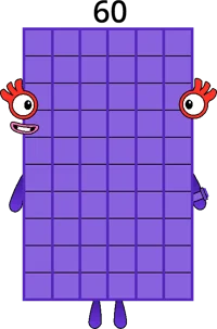 Numberblocks 60