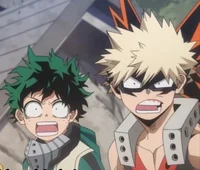 Deku and Bakugo