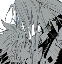 Cloud and Sephiroth