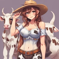 Cow girl Abbie