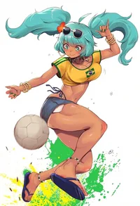 Hermana futbolista