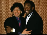 Pele and Maradona