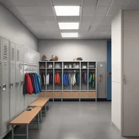 Locker room 