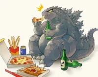 Chubby Godzilla