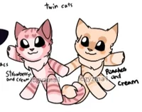 Peaches and strawber