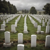 Military graveyard