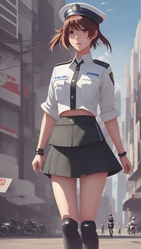 Police girl