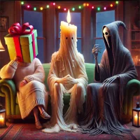 Xmas ghost Roommates