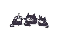 Teacher Trio Cats