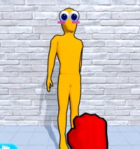 Yellow stickman