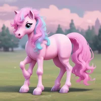 Cotton Candy Pony 