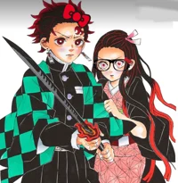 Tanjiro y nezuko 