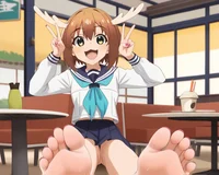 Nokotan feet