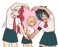 Bakugo Shoto y izumi