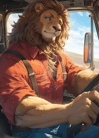 Chauffeur Lion