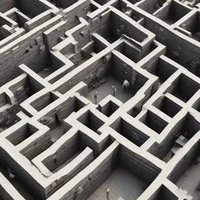 Reality warping maze