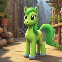 Lime Pony 