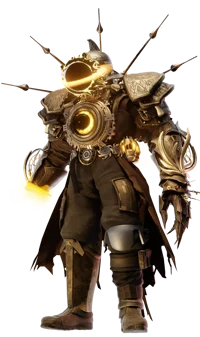 Sinister Titan Clock