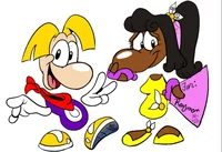 Rayman and Laura 