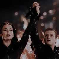 Katniss and Peeta