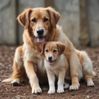 Puppy and Dog mother